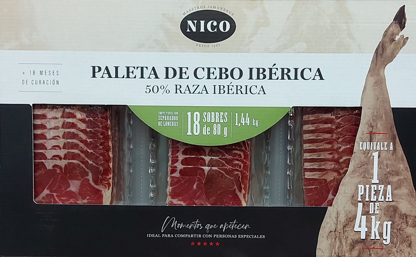 Briefcase Iberian Ham Cebo "Nico"