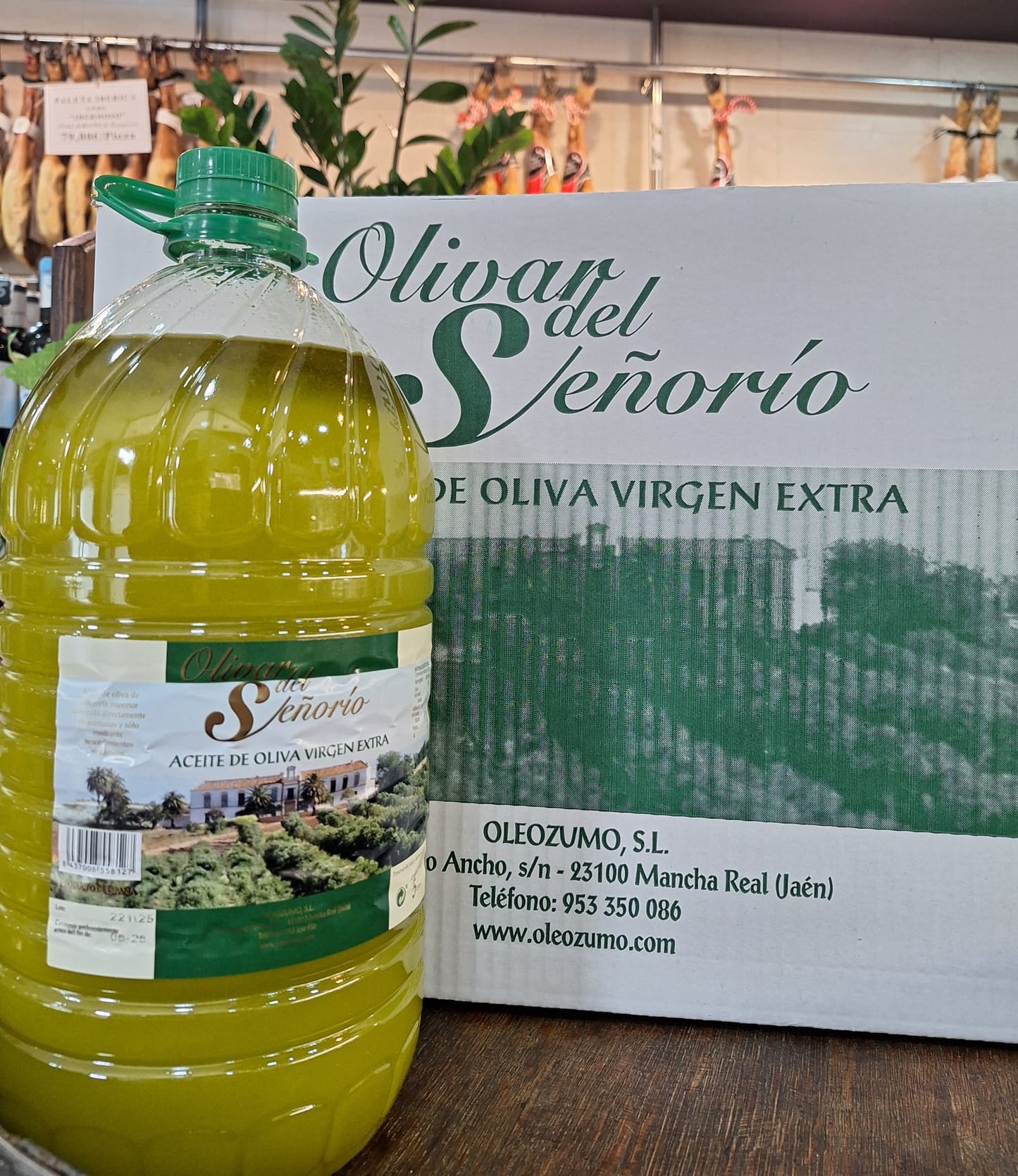 Aceite Virgen Extra 5L Olivar del Señorío (JAÉN)