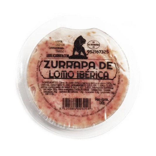 Zurrapa de Lomo Ibérico de la Serrania de Ronda "Icarben"